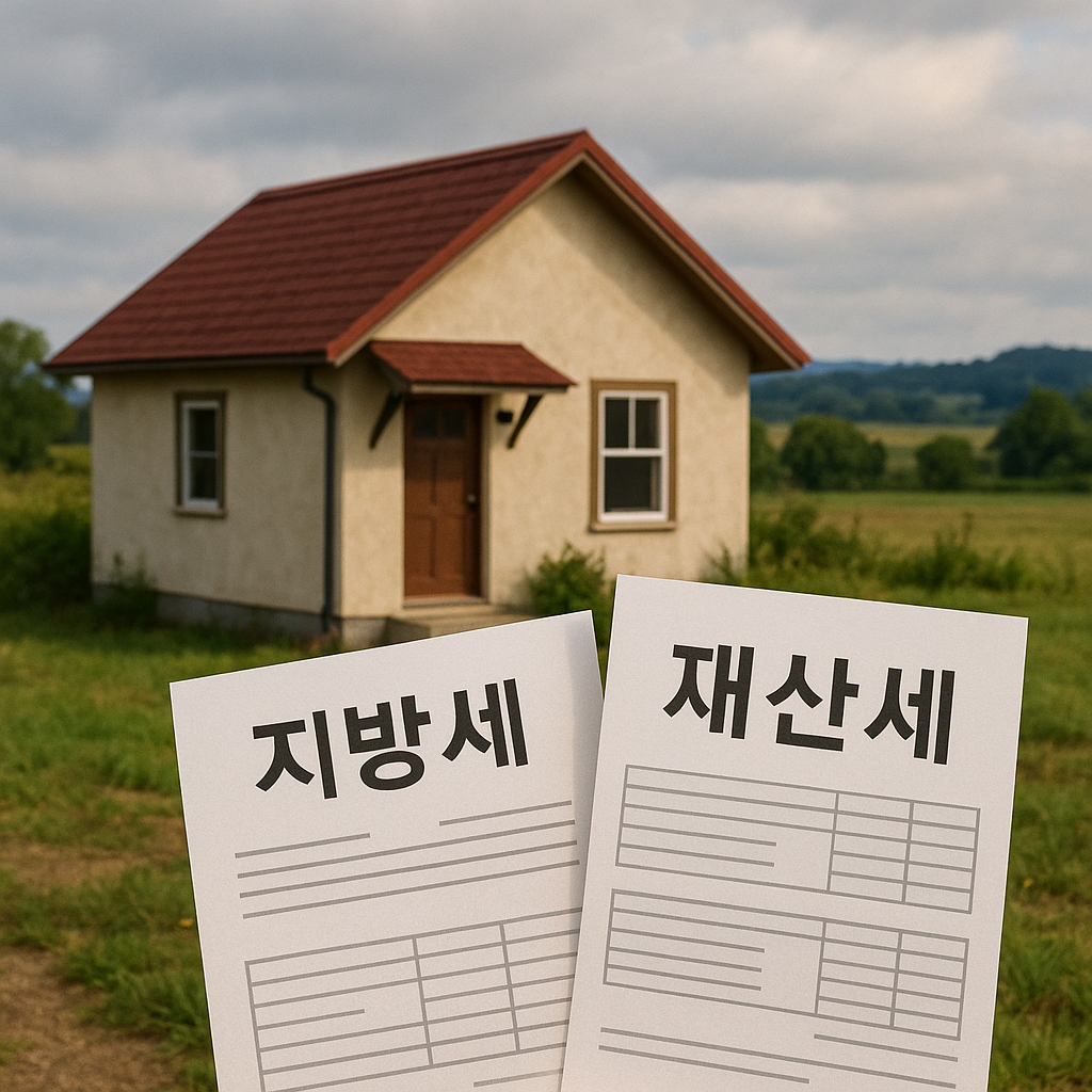 소형주택 거주 시 지방세·재산세 혜택 정리 – 2025년 현행 법 기준