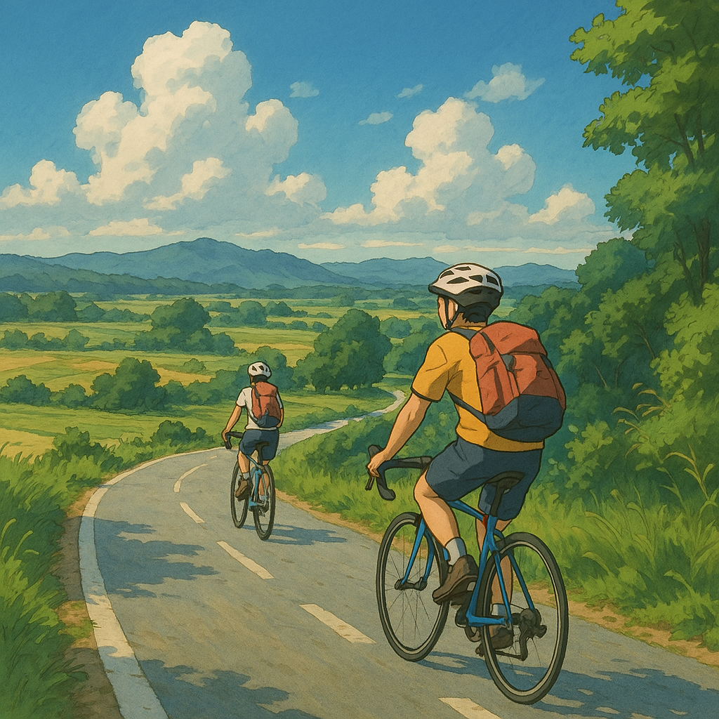 자전거 여행 관련 사진