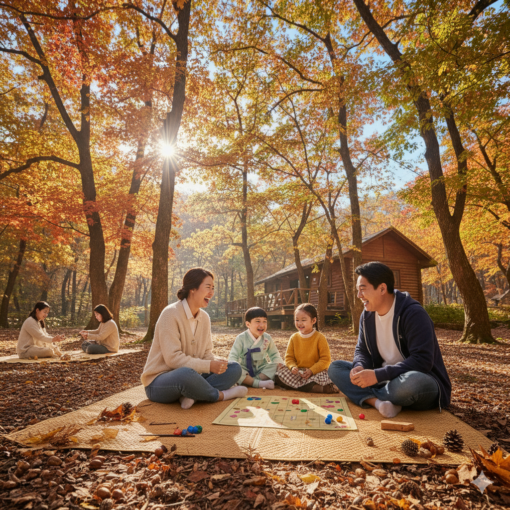 2025 추석 명절 가족과 함께, 전국 숲체험 프로그램 (출처 : 산림청)