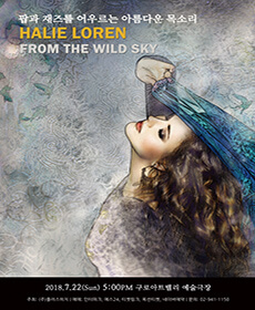 헤일리 로렌 내한공연 포스터