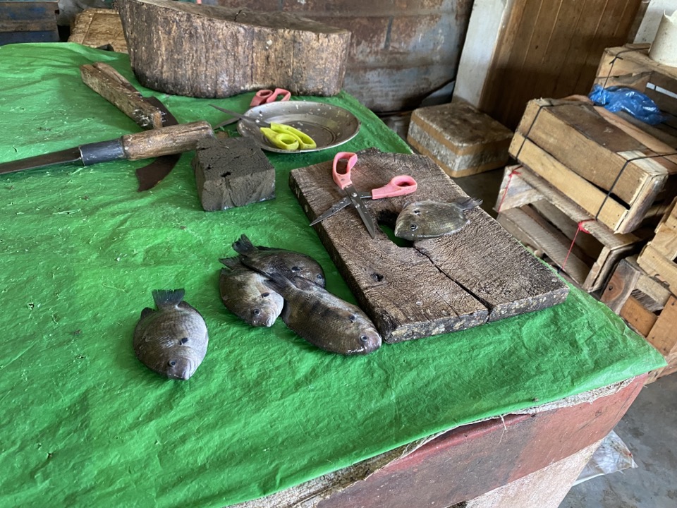 스리랑카 시골마을에서 장보기