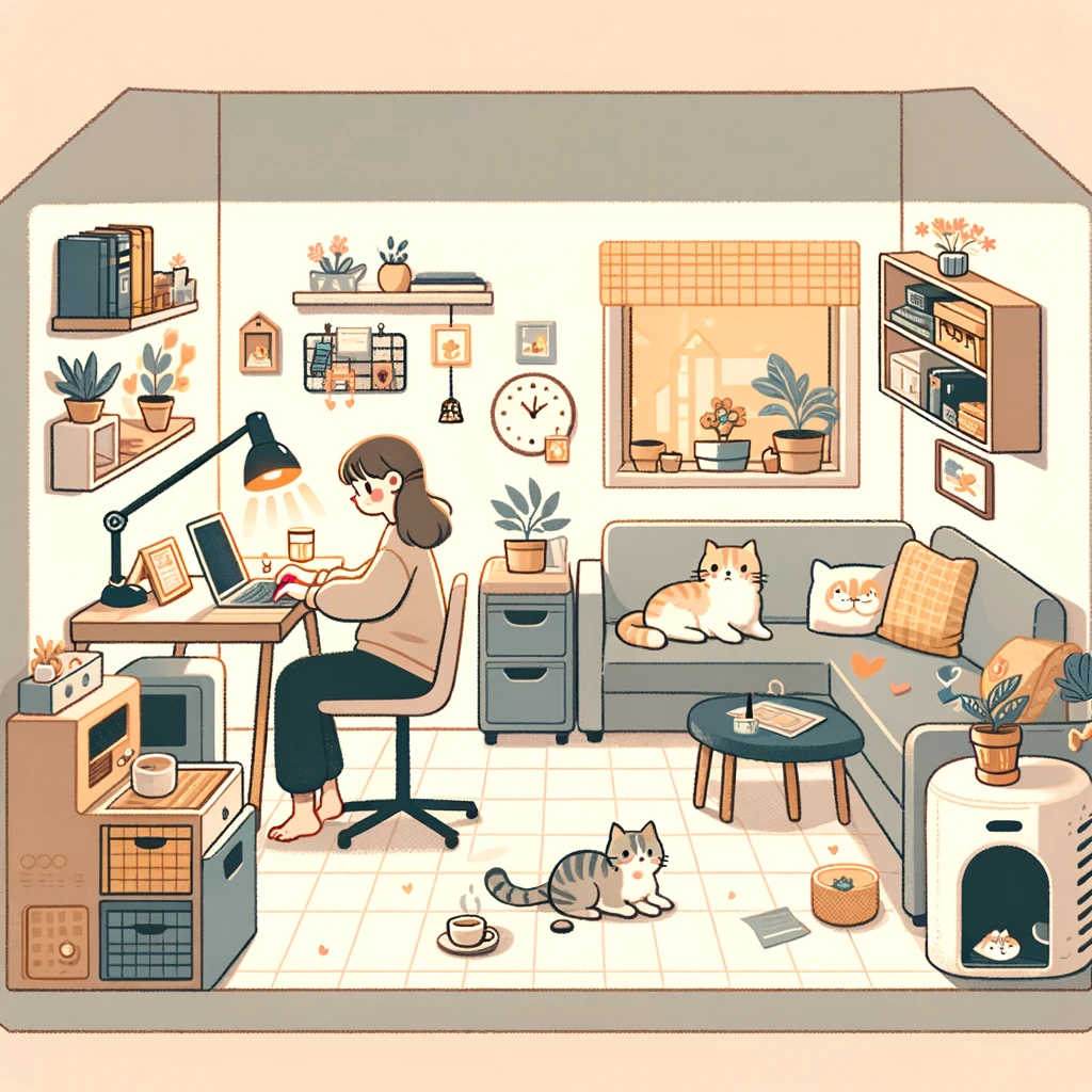 1인 가구 고양이 관련 이미지