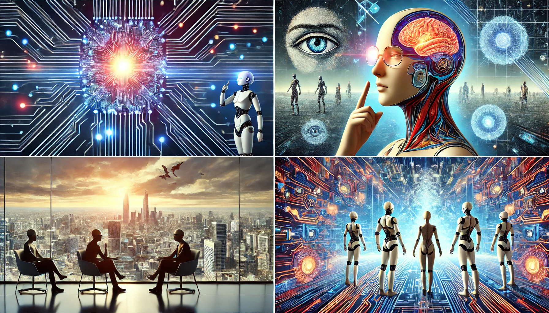 초지능-AI가-빛나는-뇌와-함께-디지털-도시를-감시하는-미래적-장면