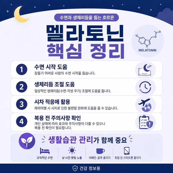 멜라토닌 효능