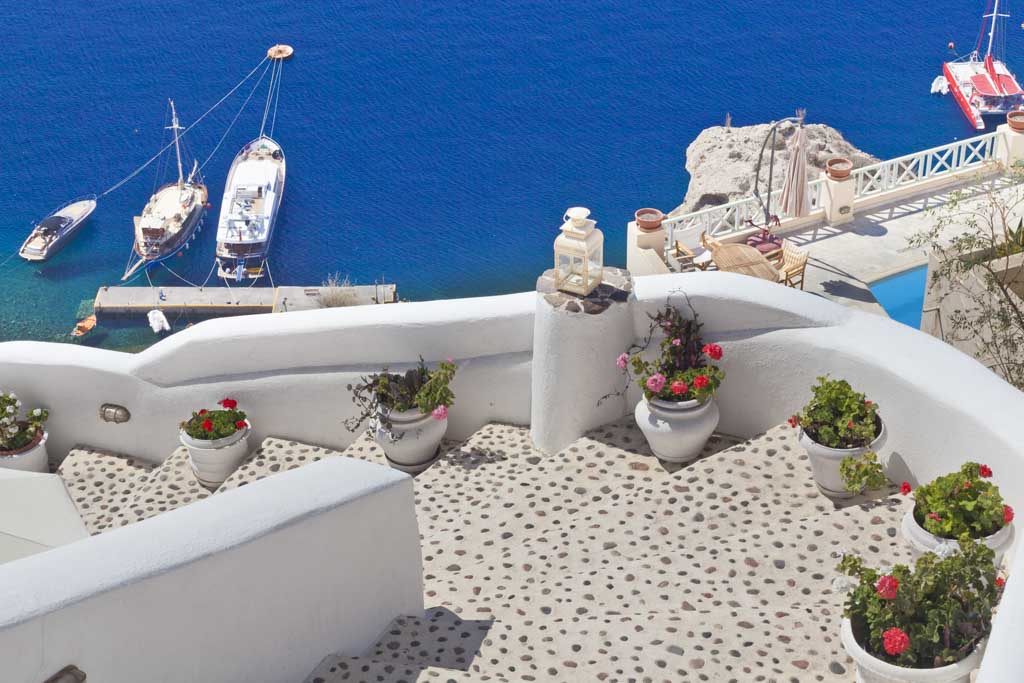 산토리니 그리스 키클라데스 세일링 요트 유럽자유여행