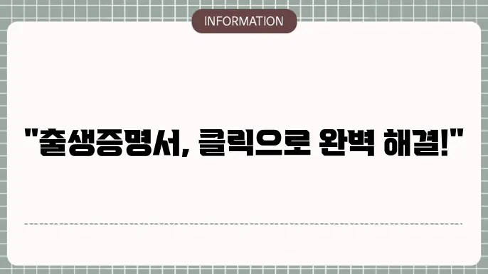 2025 출생증명서 인터넷발급 ft 병원 열람방법