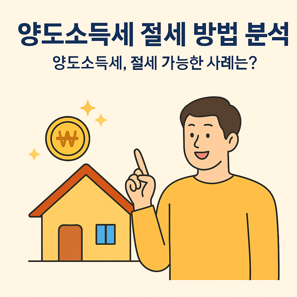 양도소득세 면제대상과 사례에 대한 글 썸네일 이미지