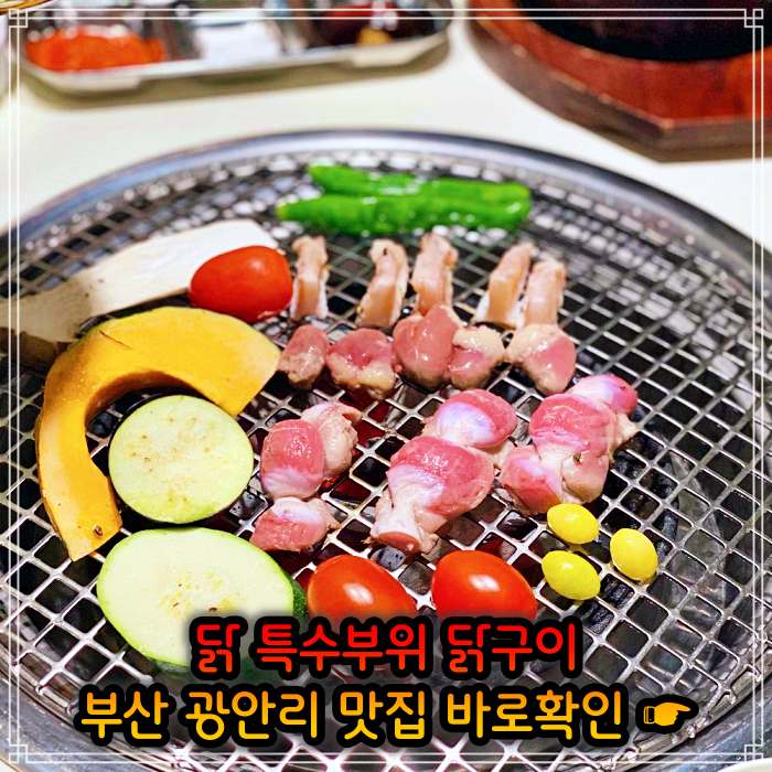 모닝 투데이 부산 광안리 닭고기 모둠구이 맛집