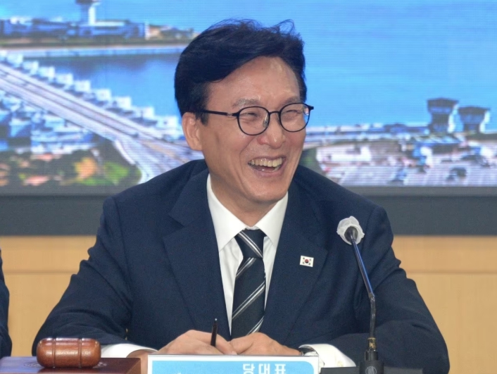 김민석 '서울시장 후보' 수첩 메모
