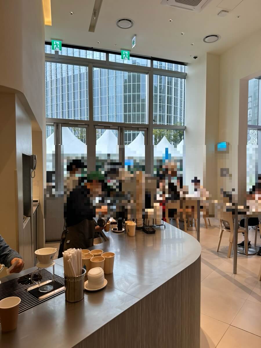 블루보틀 좌석