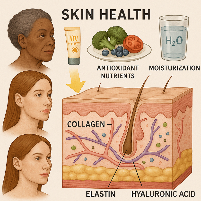 피부 노화의 과정과 예방법