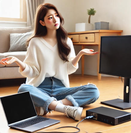 모니터 화면이 갑자기 안나올 때 대처법