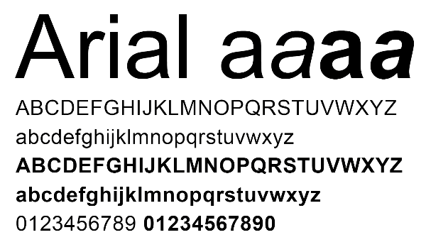 Arial