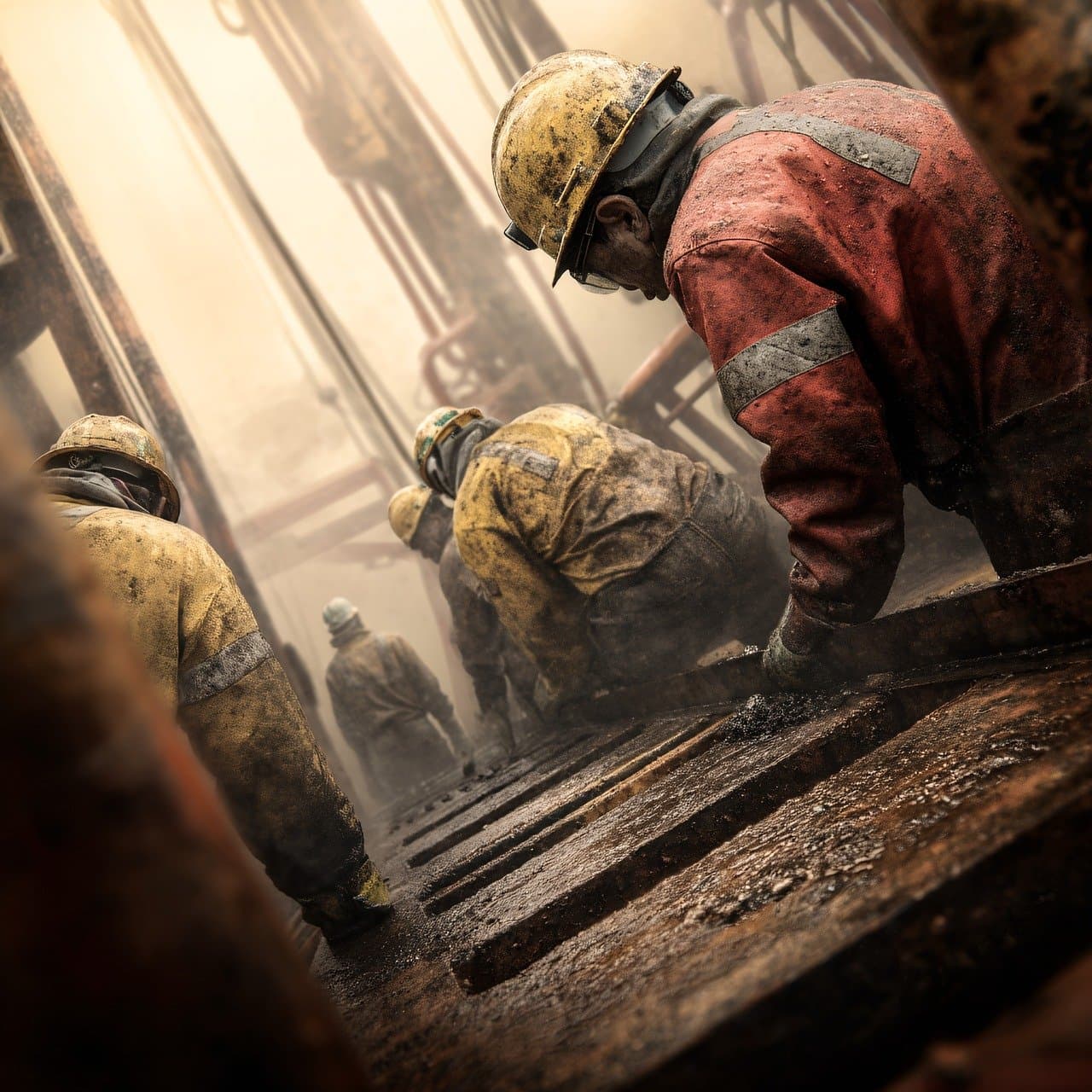 심해 석유 굴착 엔지니어 - 바다 밑의 보물을 찾아서