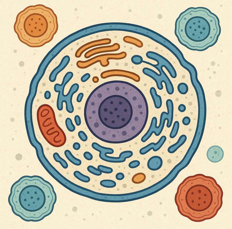 오토파지 작동 원리 (리소좀, 세포기전, 유전자)