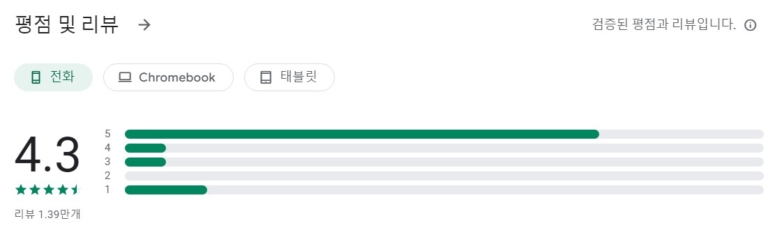 Lite Writer앱 평가