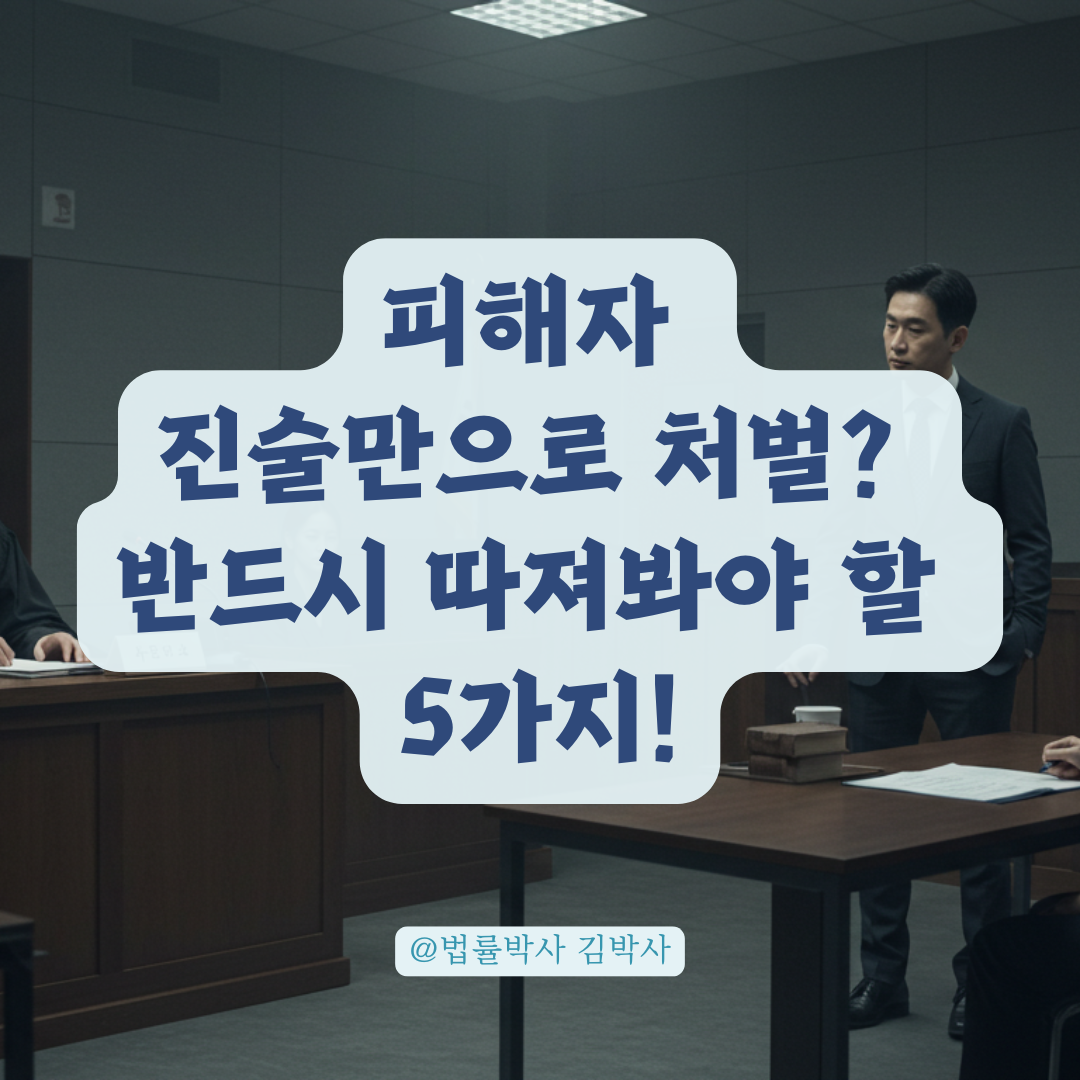 준강제추행 혐의, 피해자 진술만으로 처벌될 수 없는 이유