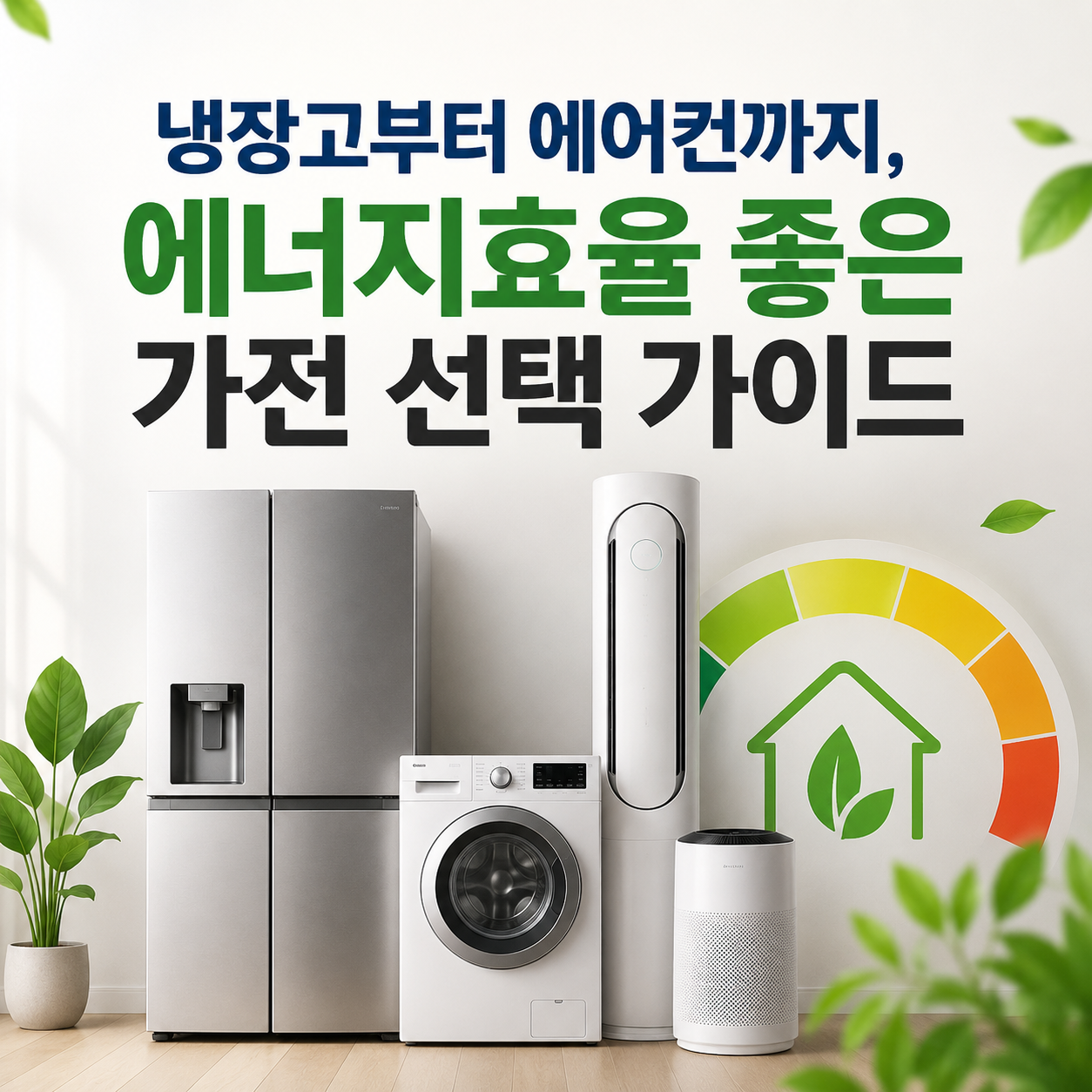 에너지효율 좋은 가전