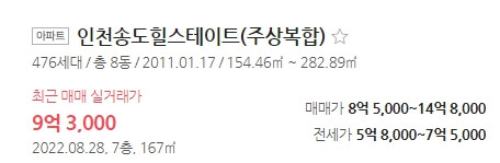 김광규-아파트-가격