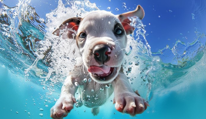 강아지숲 네이처풀 반려견 워터파크