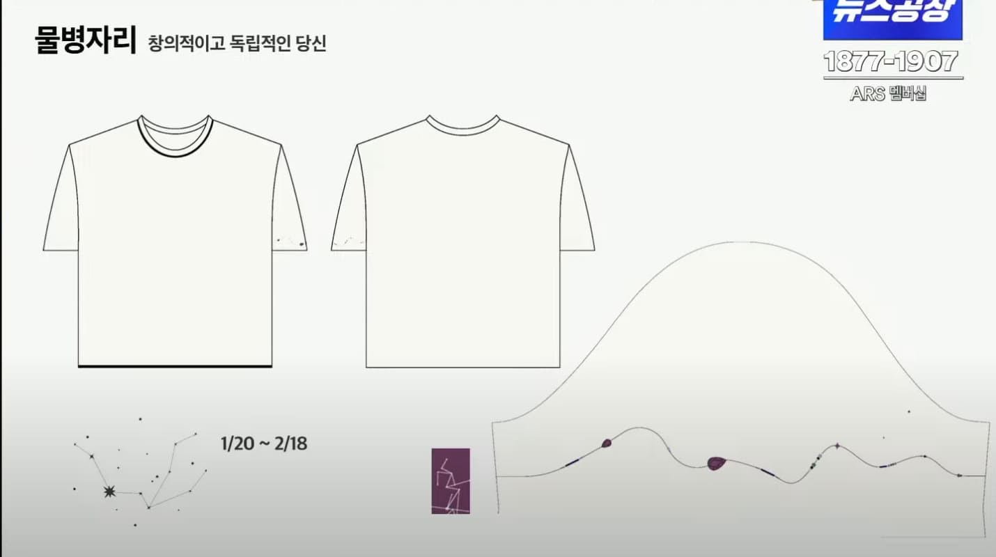 물병자리 디자인