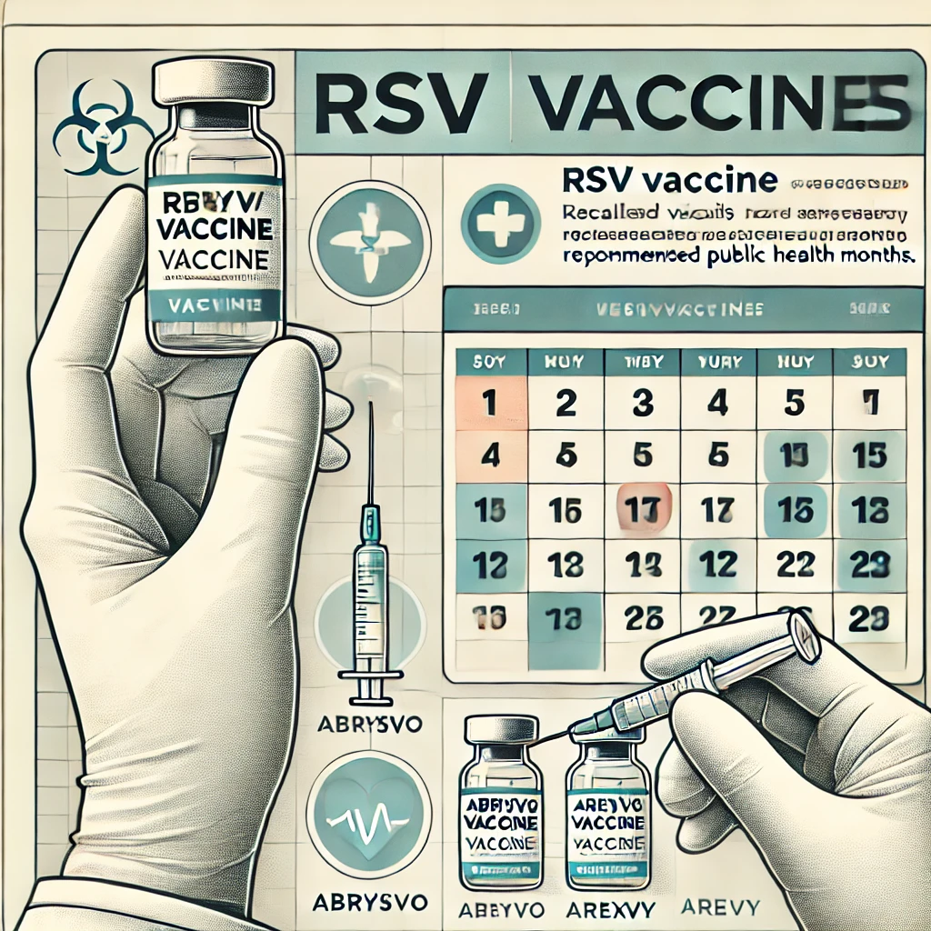 RSV 백신 종류와 접종 시기