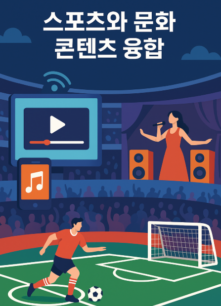스포츠 와 문화 콘텐츠 융합 사진