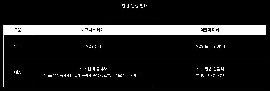 서울바 앤 스피릿쇼