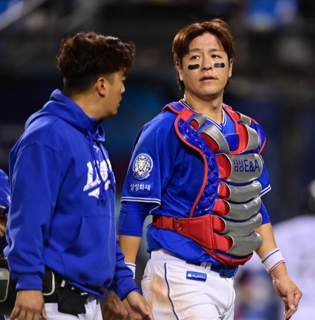 삼성 강민호 선수