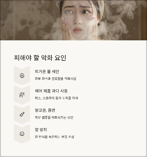붉고 번들거리는 피부, 지루성피부염 완벽 정리