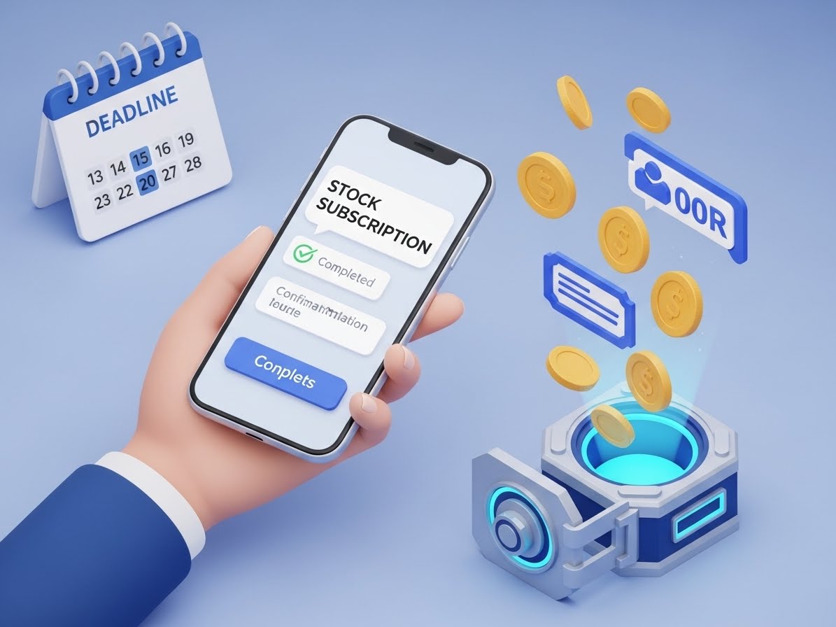 유상증자 청약 방법