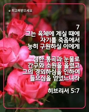 히브리서 5장 하느님의 성경말씀 묵상 해석_14