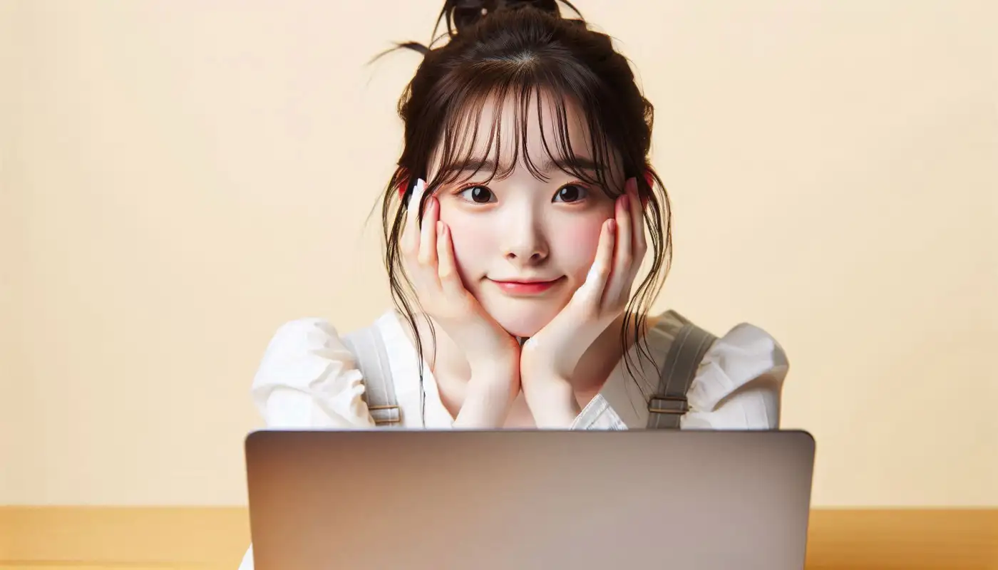 pi코인-락업해제-방법을-알아보는-여성의-모습