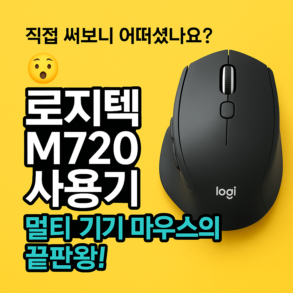 로지텍 M720 사용 후기