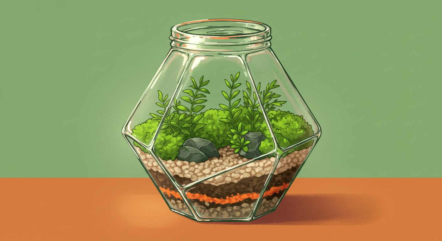 테라리움 뜻 알고 나만의 초록 세상 만들기(힐링가득)