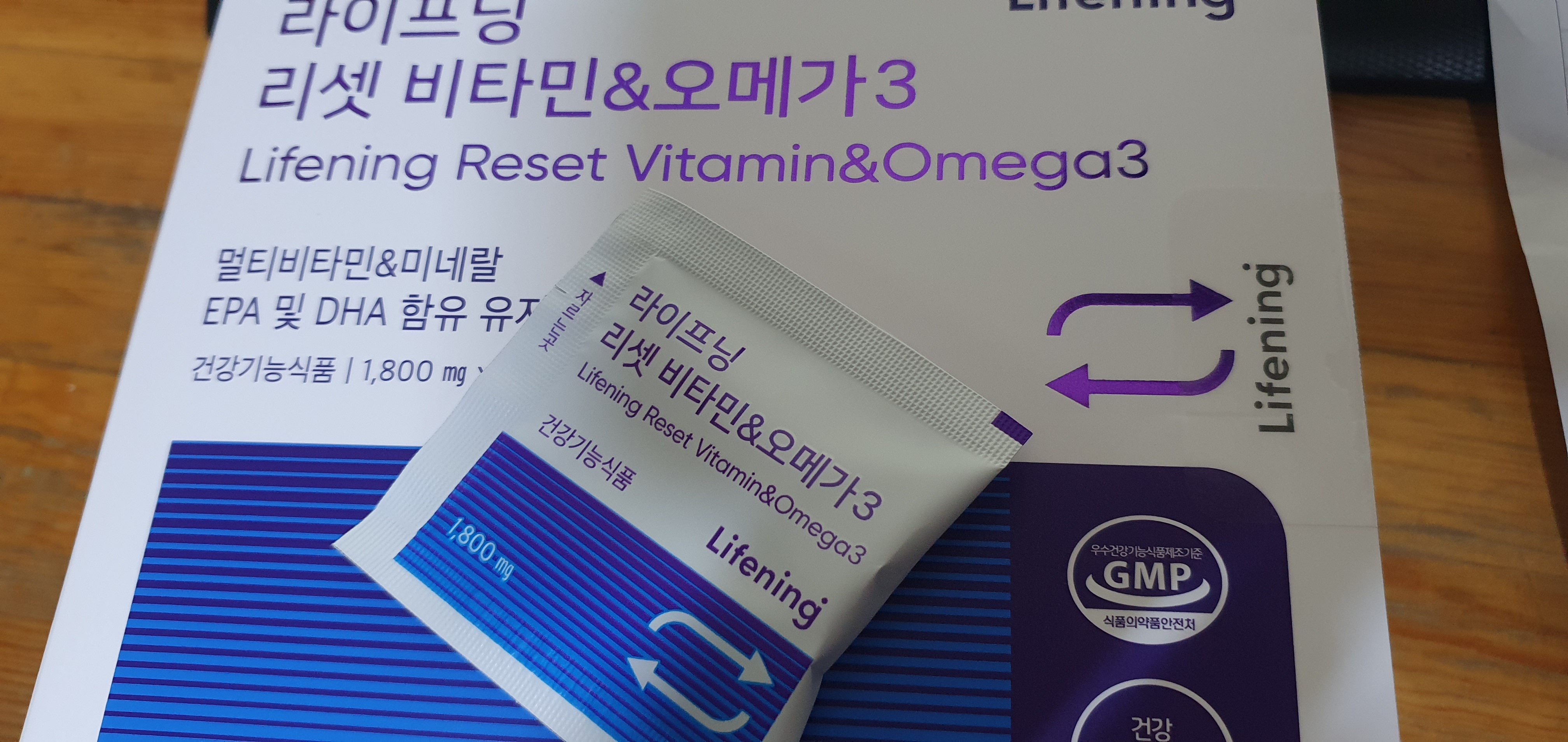 Lifening Reset Vitamin&Omega3 라이프닝 리셋 비타민&오메가3