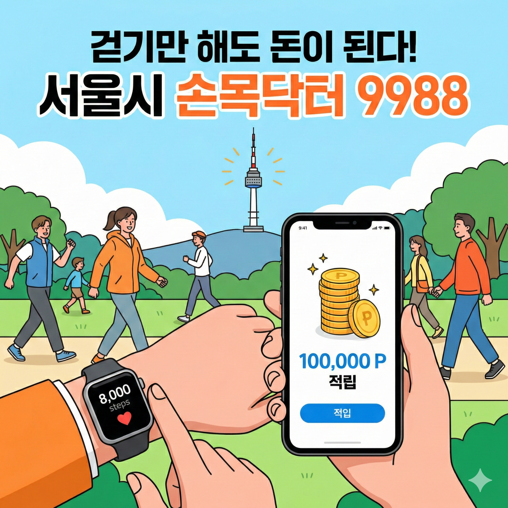 손목닥터 9988 혜택 및 신청 방법 완벽 가이드: 건강 챙기고 포인트 받는 법