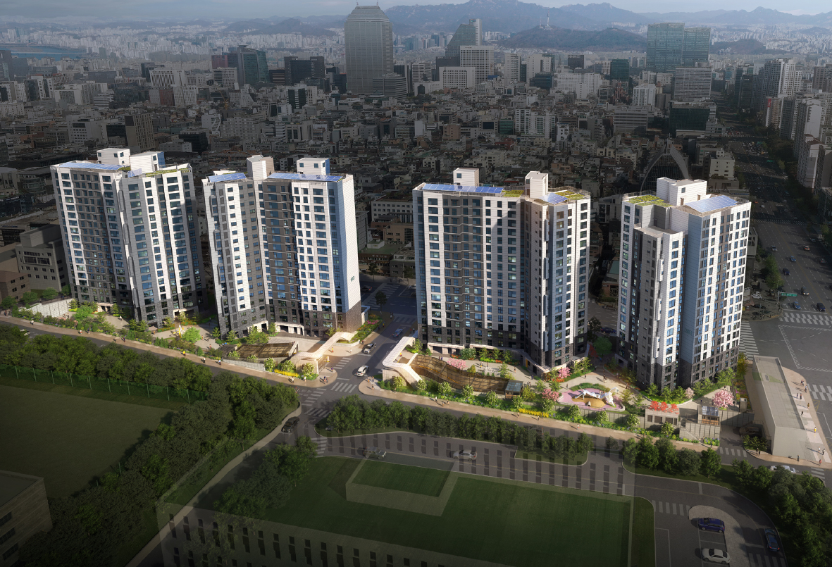 래미안 레벤투스 조감도