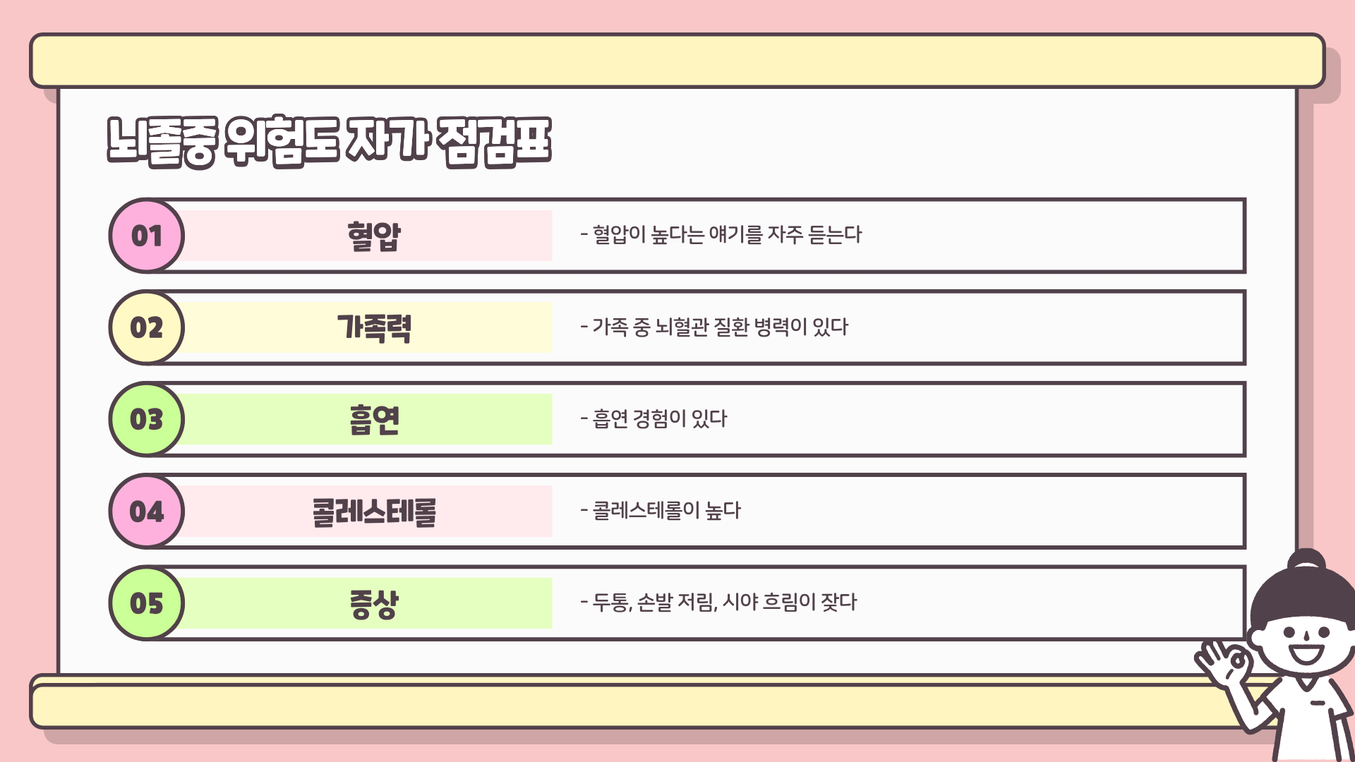 뇌졸중 전조증상 ❘ 뇌졸중 예방법 ❘ 뇌졸중 검사방법 완벽정리, 놓치면 돌이킬 수 없다