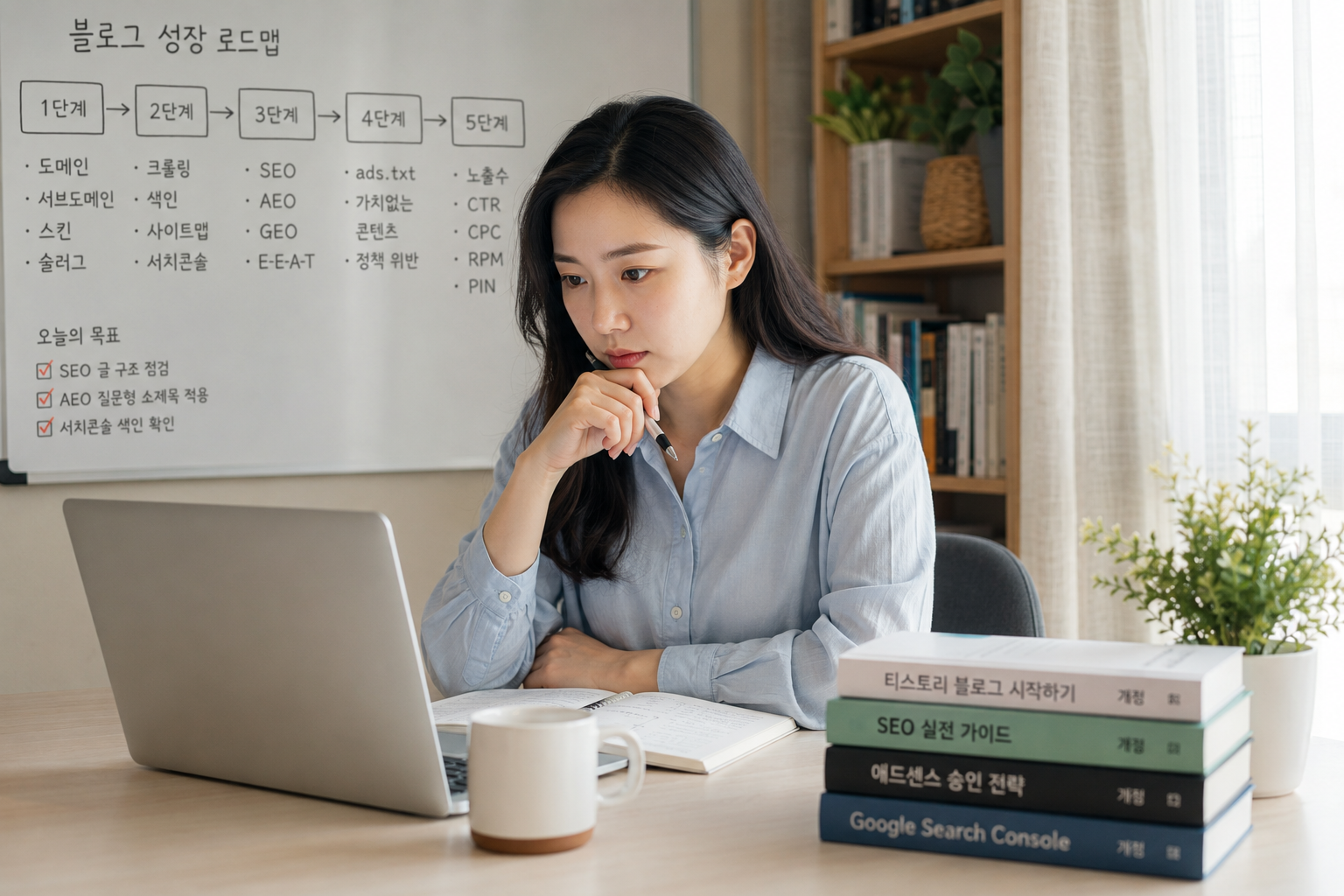 티스토리 구글애드센스 블로그 초보 용어 정리 ❘ SEO AEO GEO 색인