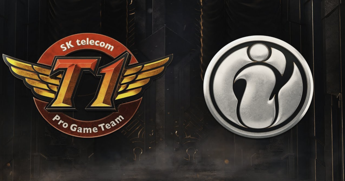 2025 롤드컵 개막전 T1과 IG의 플레이인 스테이지 단두대 매치 대결 이미지, 페이커와 루키의 역사적 맞대결