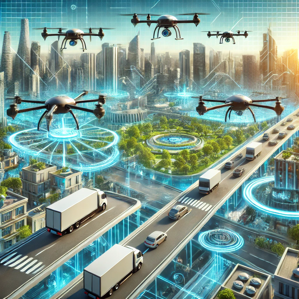 드론기술동향에 대한 사진