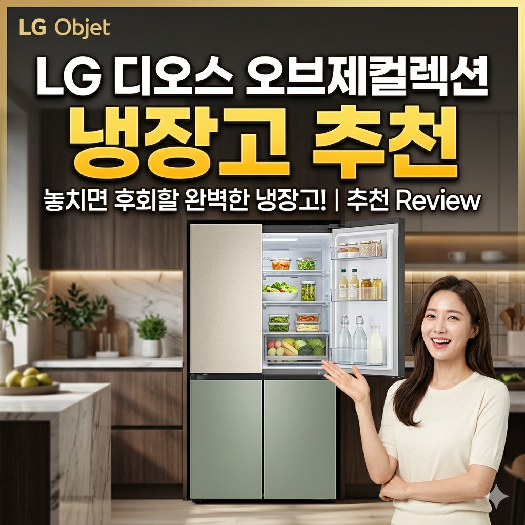 LG 디오스 오브제컬렉션 냉장고 추천