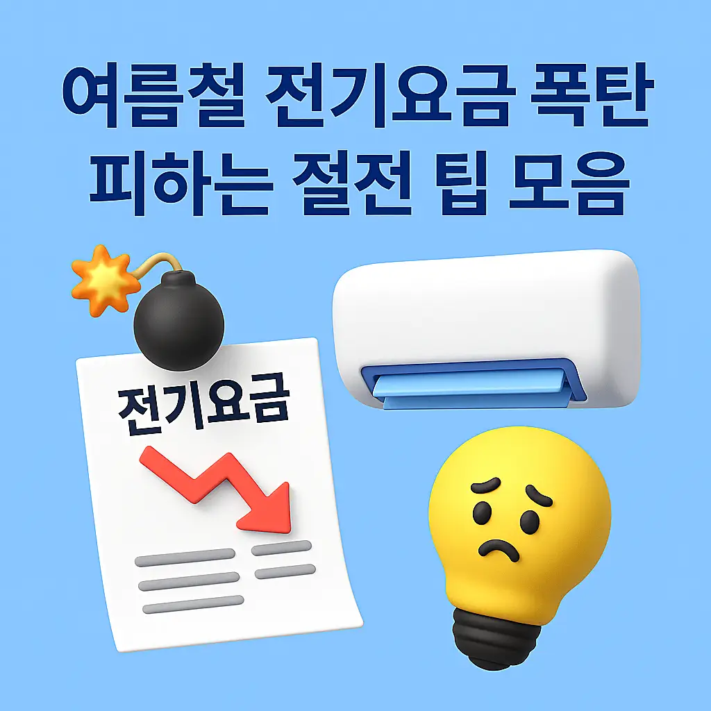 여름철 전기요금 걱정