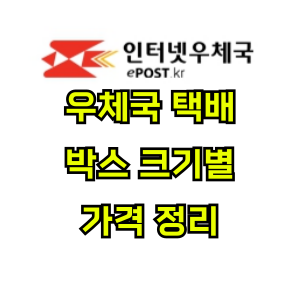 우체국-택배-박스-규격