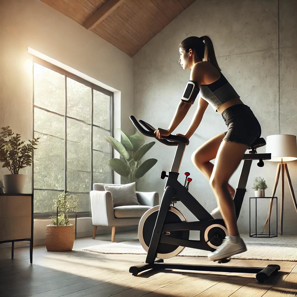 실내 자전거 뱃살