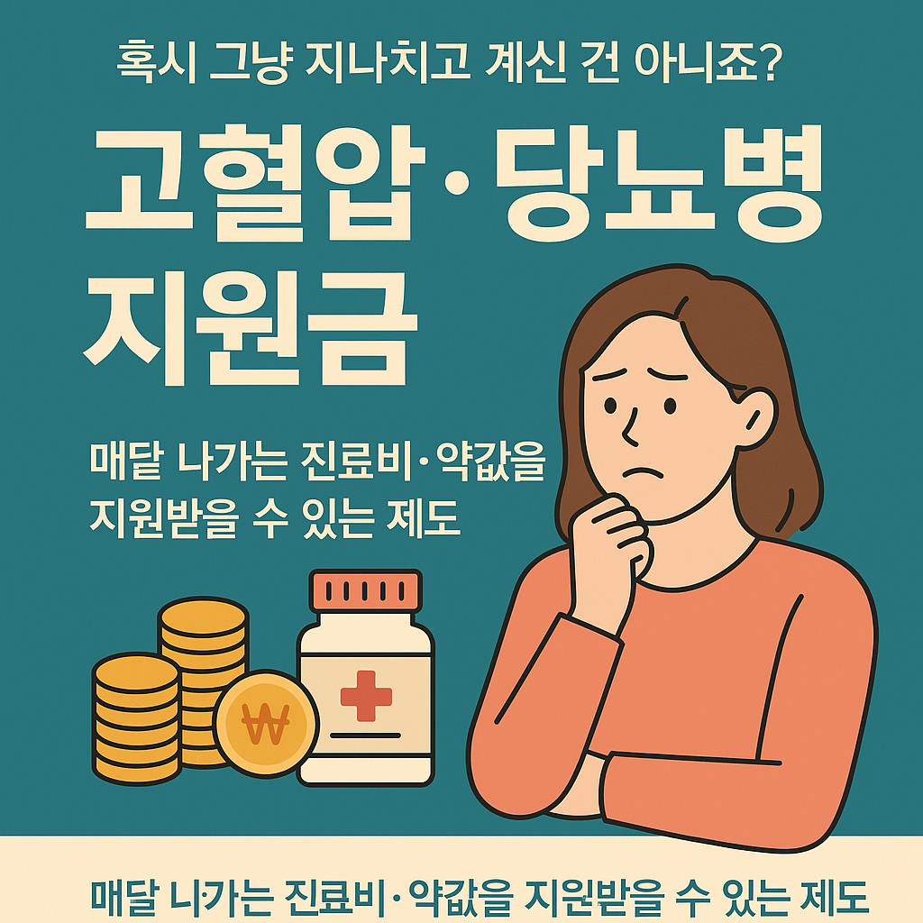 고혈압·당뇨병 지원금