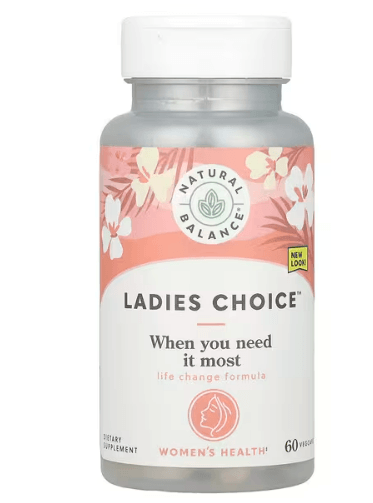 Natural Balance, Ladies Choice, 갱년기 지원을 위한 식물 에스트로겐 포뮬라