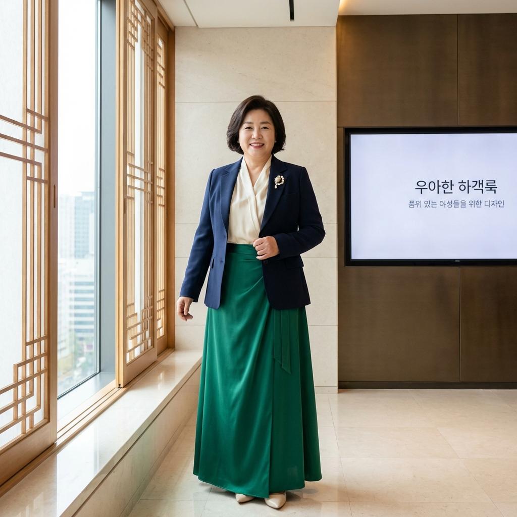 뚱뚱한 50대 하객룩 체형 보완 팁