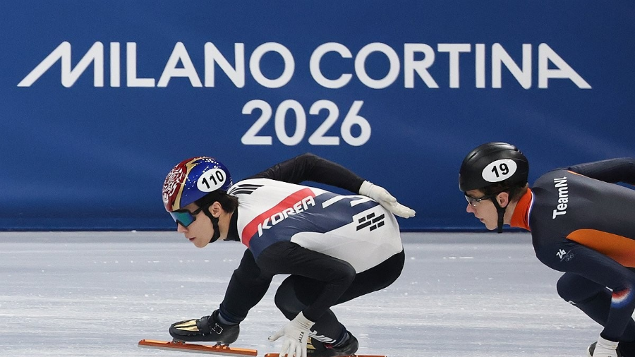 쇼트트랙 남자 1500m 황대헌 은메달